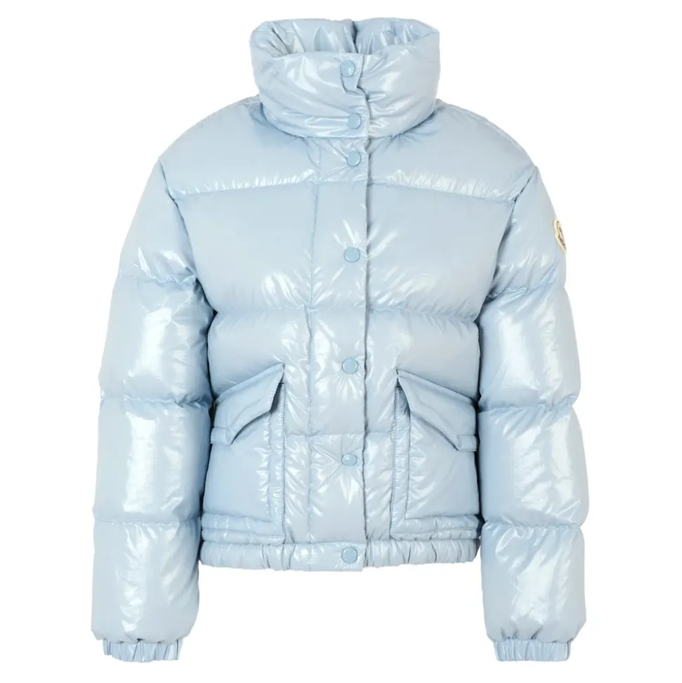 Gewatteerde Lichtblauwe Donsjas