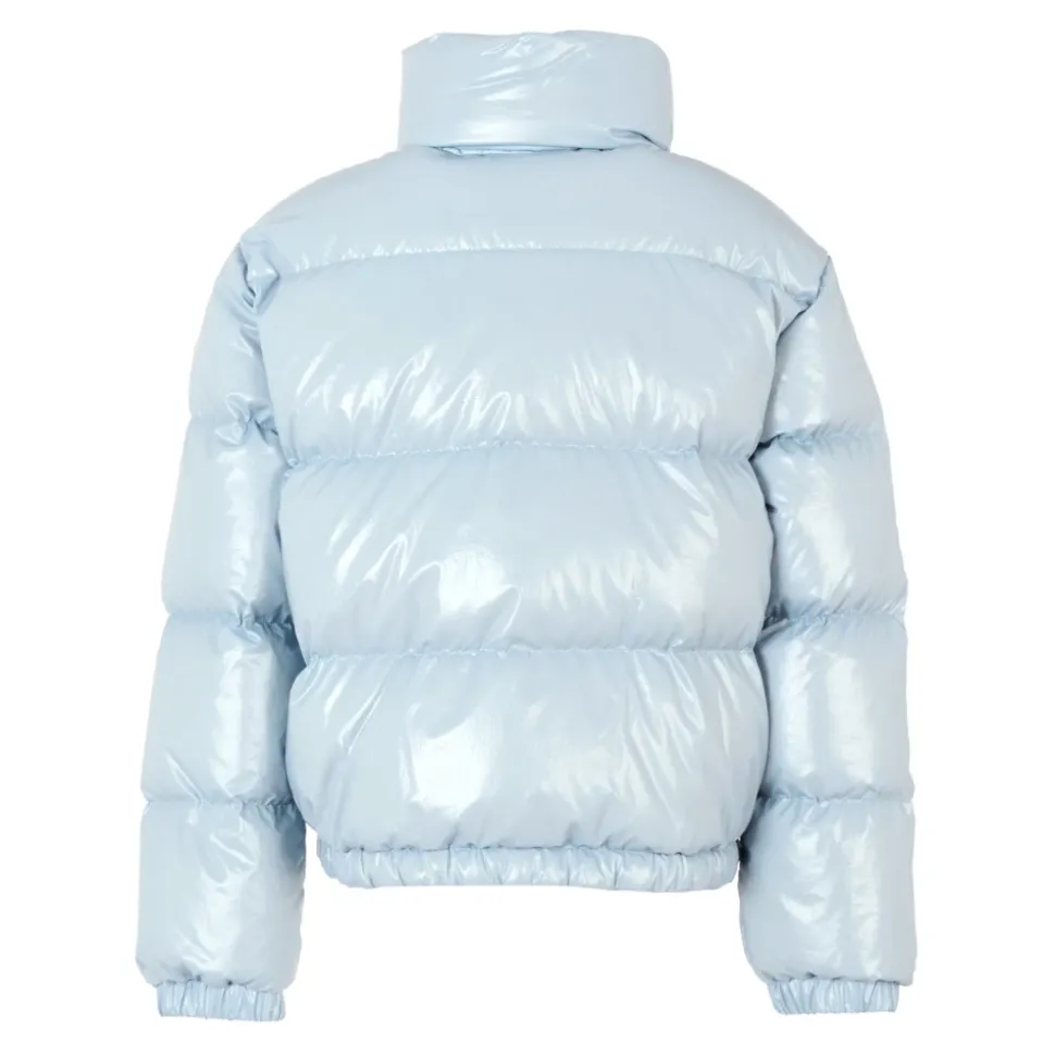 Gewatteerde Lichtblauwe Donsjas