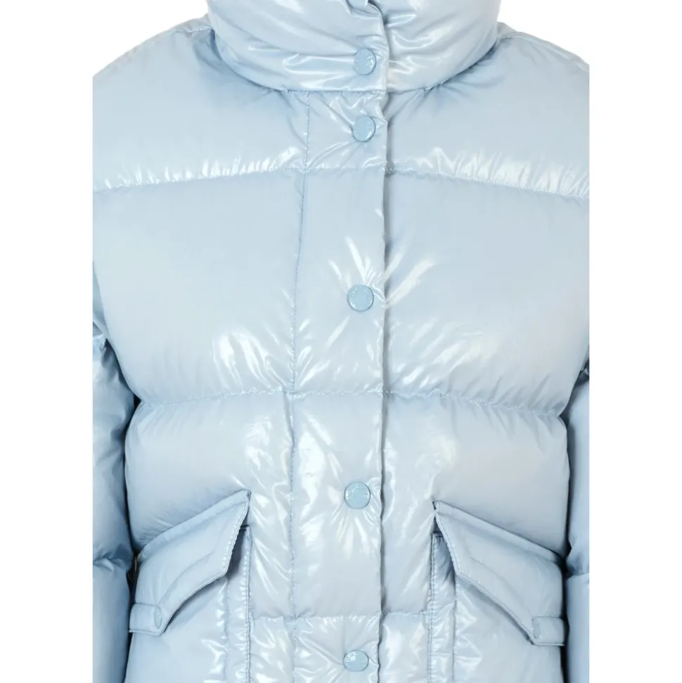 Gewatteerde Lichtblauwe Donsjas