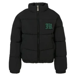 Gewatteerde Zwarte Donsjas