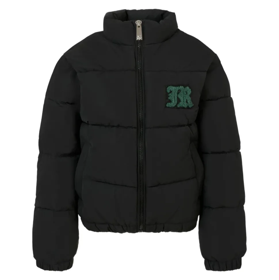 Gewatteerde Zwarte Donsjas