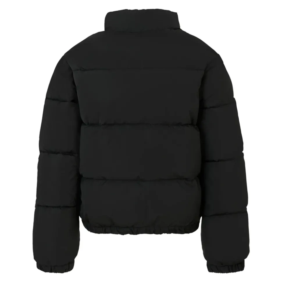 Gewatteerde Zwarte Donsjas