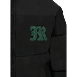 Gewatteerde Zwarte Donsjas