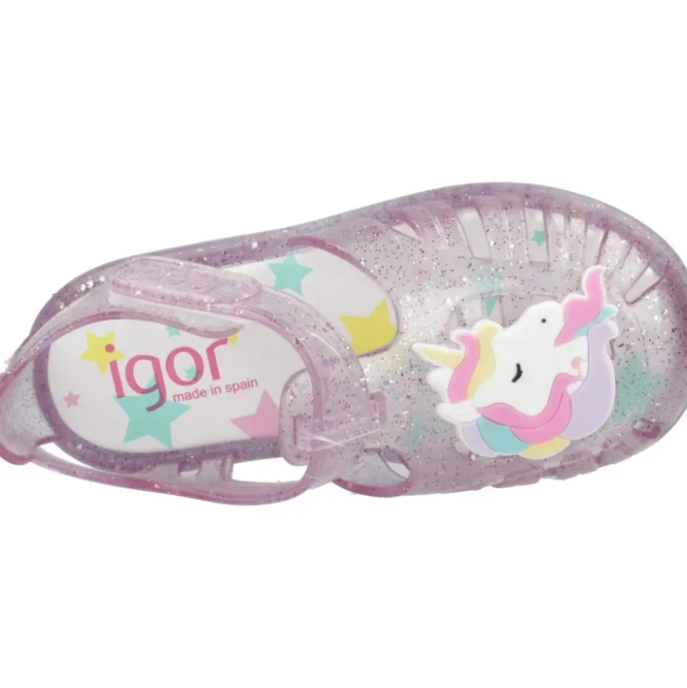 Glitter Unicorn Sandalen