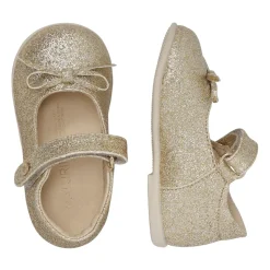 Glittered fabric ballerinas BALLET
