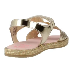 Gouden Bloem Sandalen