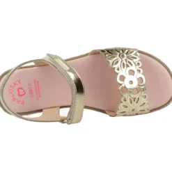 Gouden Bloem Sandalen