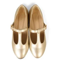 Gouden Patentleren Balletflats