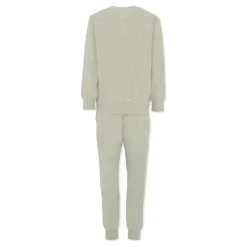 Grijs Katoenmix Pyjamaset