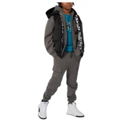 Grijze Cargo Stijl Kinderbroek