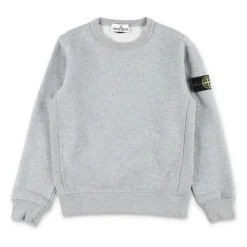 Grijze Gebreide Crewneck Sweatshirt AW25