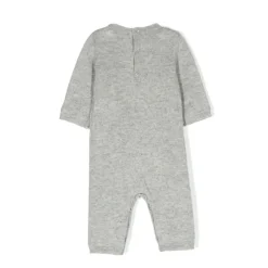 Grijze Kasjmier Playsuit met Kersenlogo