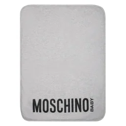 Grijze Katoenen Moedertas met Teddybeer