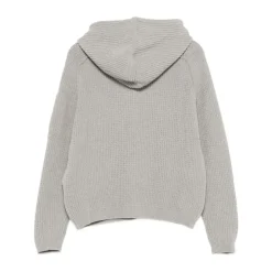 Grijze Sweatshirt Stijlvolle Veelzijdige Garderobe Toevoeging