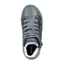 Grijze zilveren booties voor meisjes