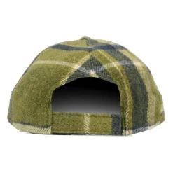 Groen Geruite Hoed met Klep