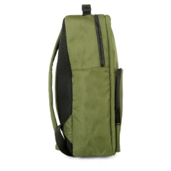 Groene Canvas Rugzak met Voorlogo