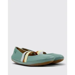 Groene Comfortabele Kinder Leren Schoenen