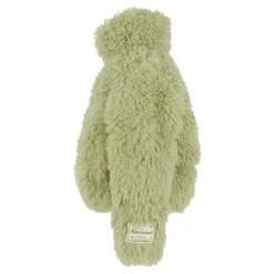Groene Faux Shearling Bontjas