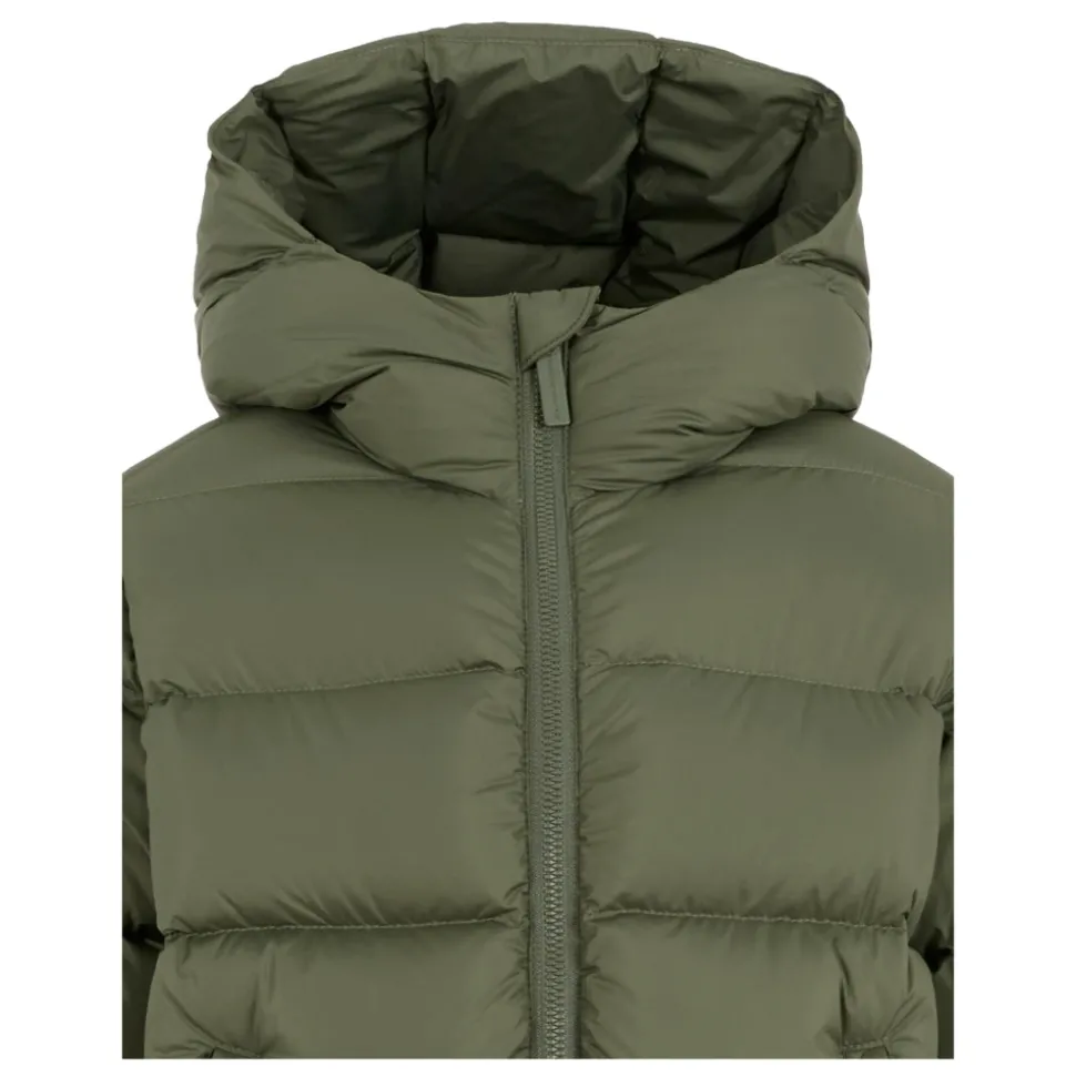 Groene Gewatteerde Donsjas