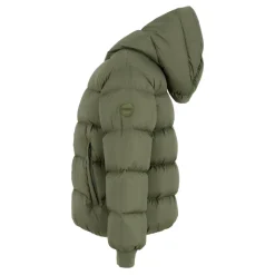 Groene Gewatteerde Donsjas