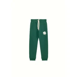 Groene joggingkatoenen broek voor kinderen