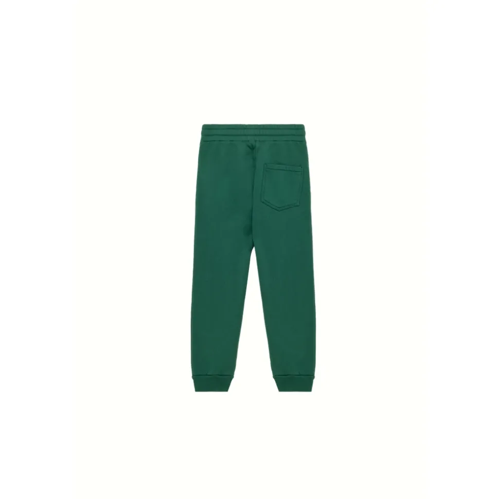 Groene joggingkatoenen broek voor kinderen