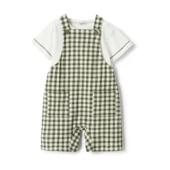 Groene Katoenen Jurken voor Baby's