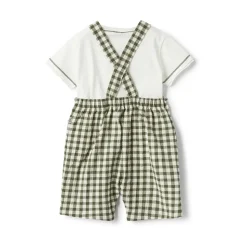 Groene Katoenen Jurken voor Baby's