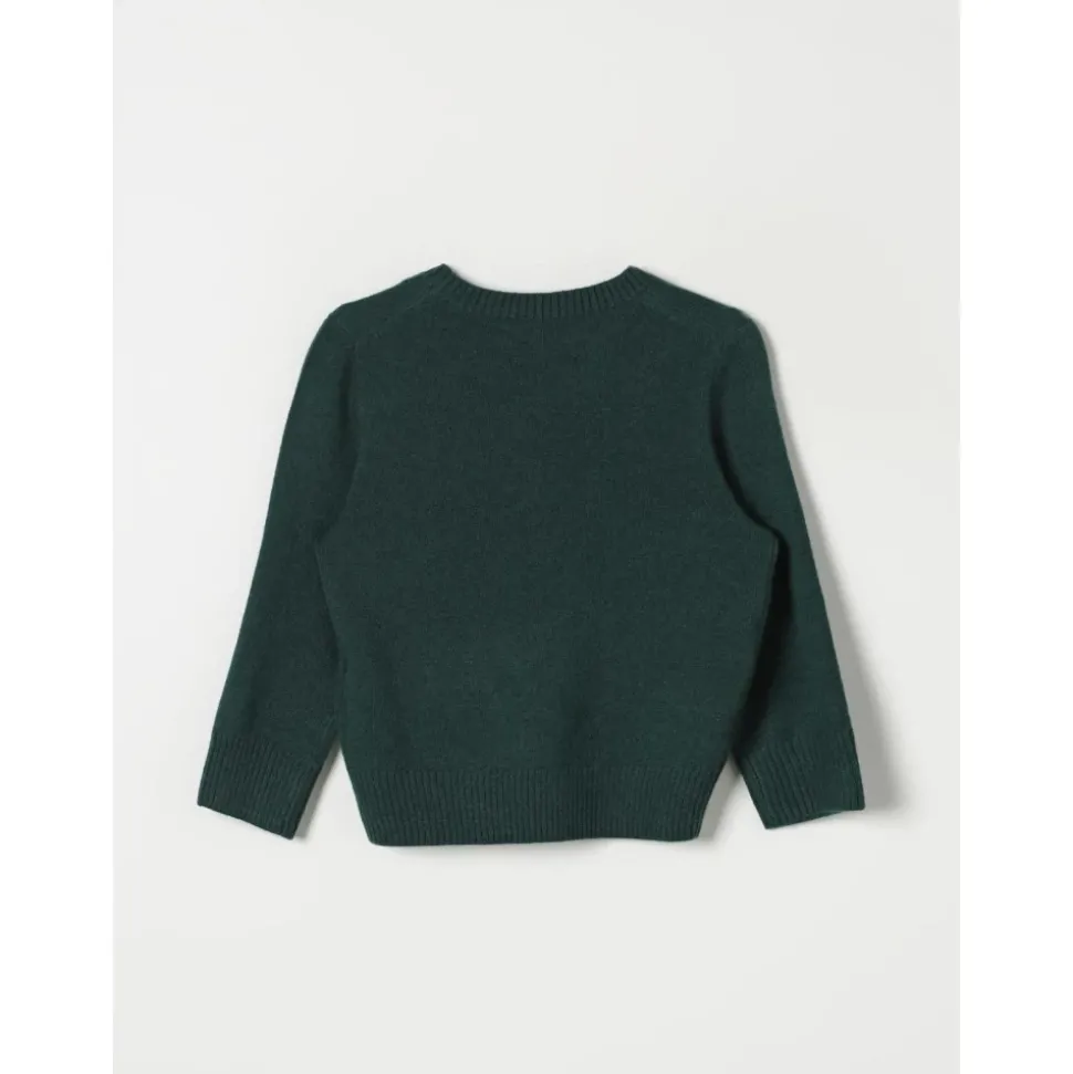 Groene Kindertrui Stijlvol Comfortabel Uitje