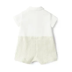 Groene Linnen Babykleding