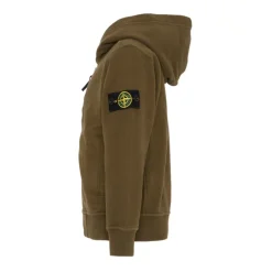 Groene rits truien lange mouwen