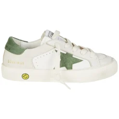 Groene Ster Leren Sneakers