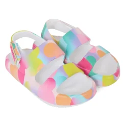 Hartversierde Multicolor Sandalen