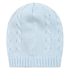 Hemelsblauwe Pasgeboren Katoenen Mutsen