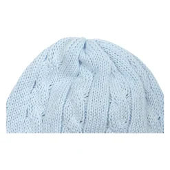 Hemelsblauwe Pasgeboren Katoenen Muts