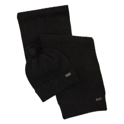 Honeycomb Gebreide Beanie & Sjaal Set