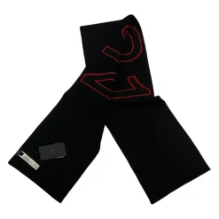 Intarsia-gebreide Logo Sjaal