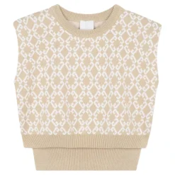 Intarsia-gebreide Rok Set