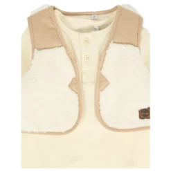 Ivoor Babygrow en Vest Set