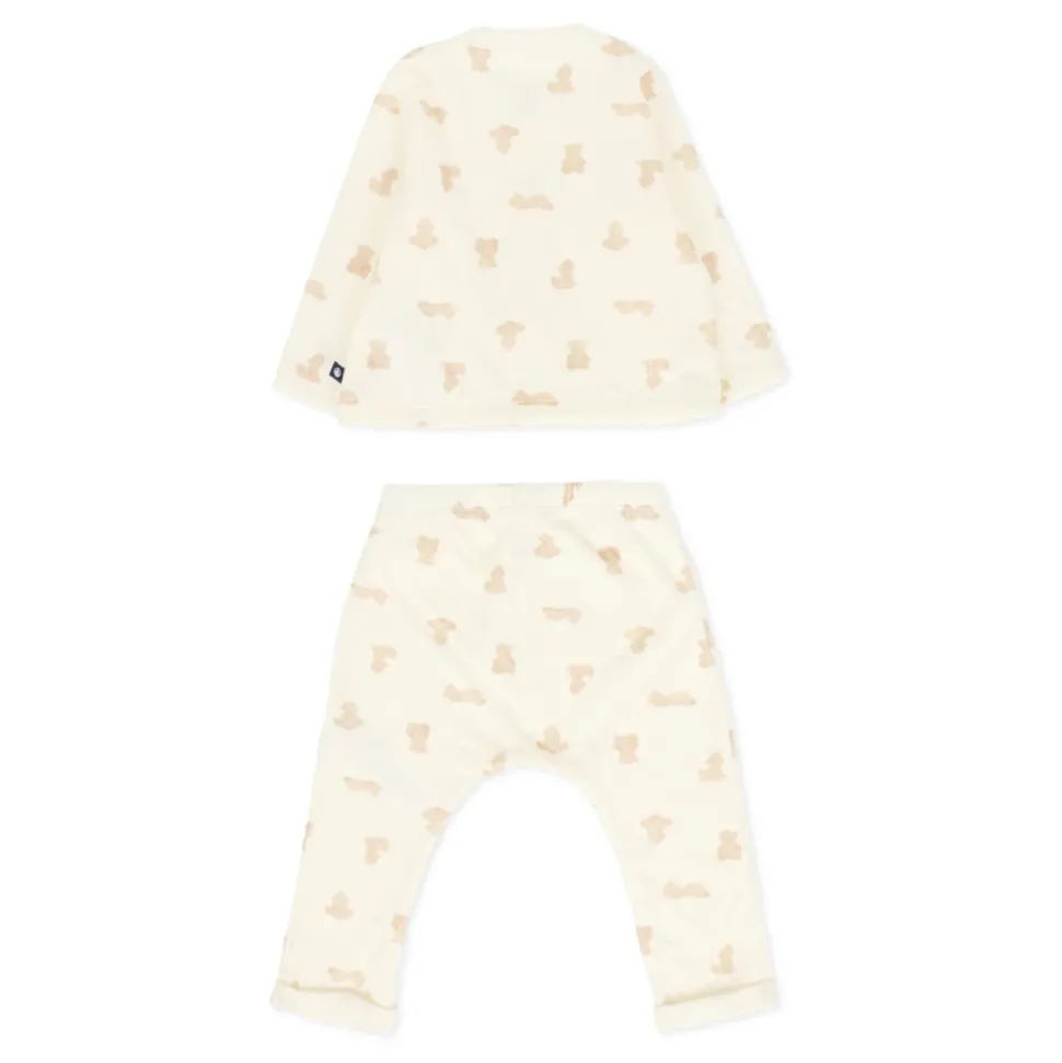 Ivoor Babyset met Teddyberen
