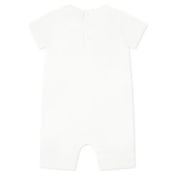 Ivoor Romper met Teddy Bear