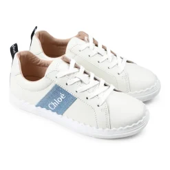 Ivoor Sneakers met Denim Band