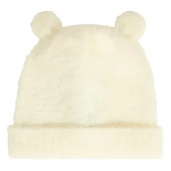 Ivoor Wolmix Geribbelde Beanie