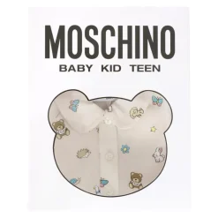 Ivory Teddy Bear Jacquard Romper