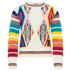 Jacquard Gebreide Trui