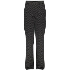 Jacquard Wijde Pijp Broek