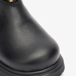 Jaguar Skin Buckle Boots