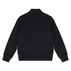 Jas in fleece met gewatteerd paneel