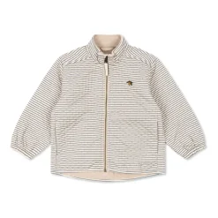 Jas met gestreept patroon